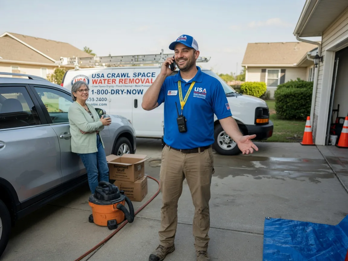 Crawl Space Water Removal Okolona, AR FAQs
